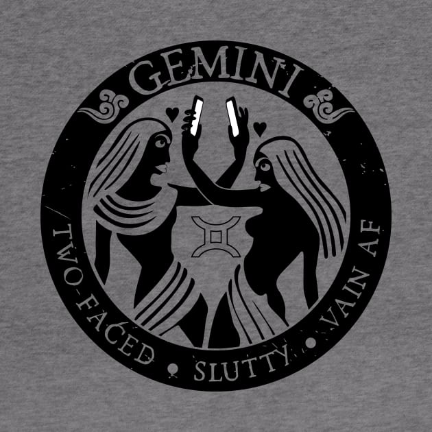 Savage Gemini Zodiac Antisocial Astrology by atomguy